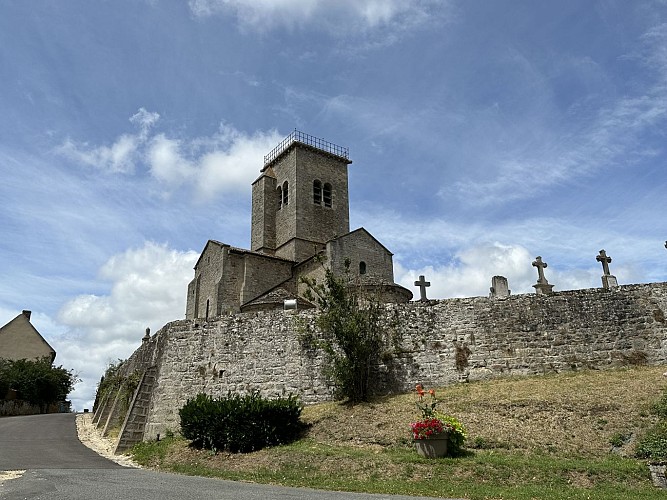 Église de Gourdon, chœur