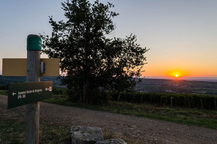 Lever de soleil Vergisson