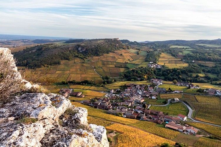 Vue depuis la Roche de Vergisson
