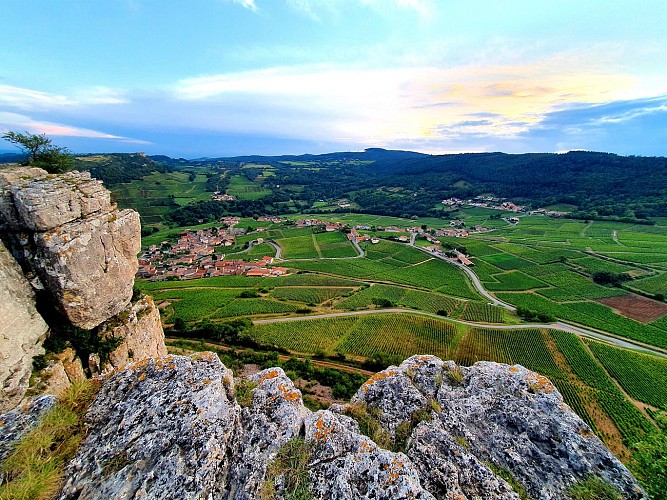 Panorama Roche de Vergisson