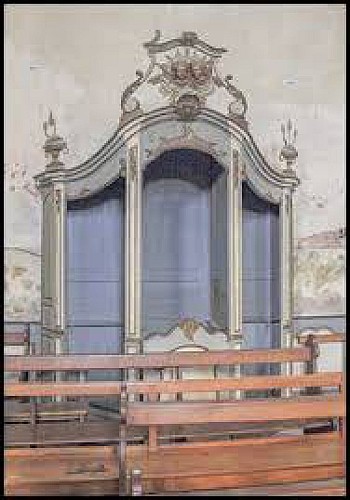 Église de Montcenis, confessionnal de style Louis XV