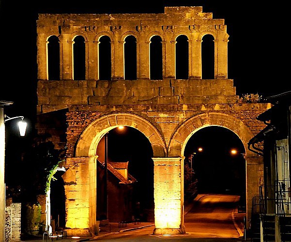 porte d'arroux, patrimoine gallo-romain, Autun