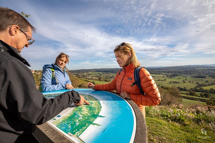 RANDONNEE Saint Clément sur Guye