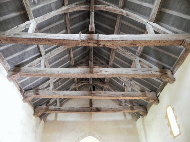 Saint-Clément-sur-Guye : charpente