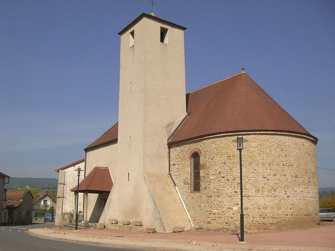 Eglise Sainte-Cécile à Sainte-Cécile