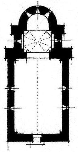 Plan Taizé : église Sainte-Marie-Madeleine