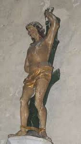 Statue de saint Sébastien