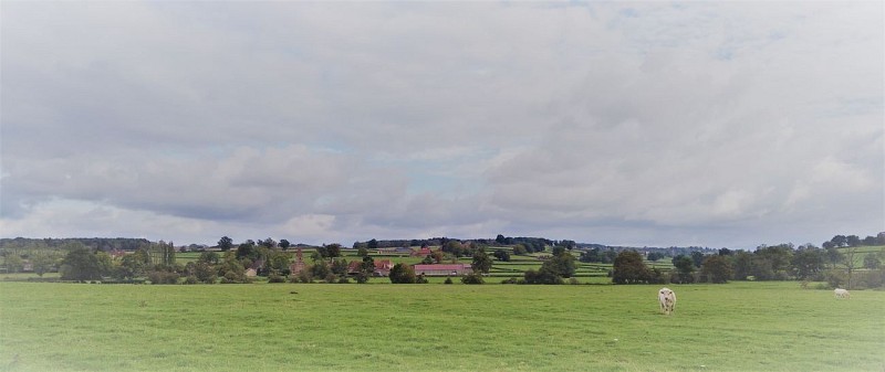 Campagne de Changy et l'église Saint Paul