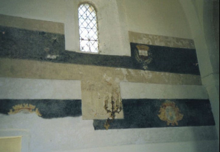 Litre funéraire XVIIe-XVIIIe siècle