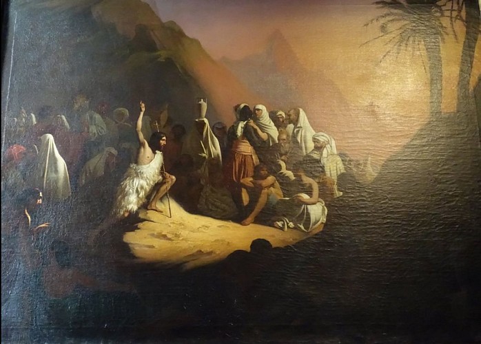 Tableau de Saint Jean-Baptiste prêchant dans le désert Valfort (1838) déambulatoire