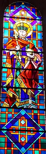 Vitrail de saint Henri, église Saint-Charles