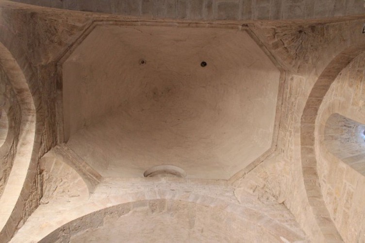 Coupole octogonale sur trompes