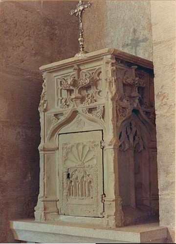 Tabernacle gothique église de Sancé