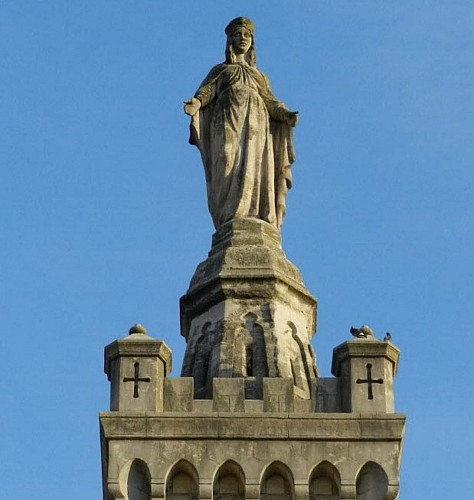Statue de la Vierge de la Citadelle Chalon-sur-Saône