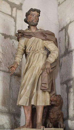 Statue de saint Marc avec le lion