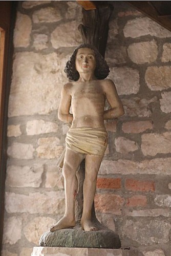Statue de saint-Sébastien
