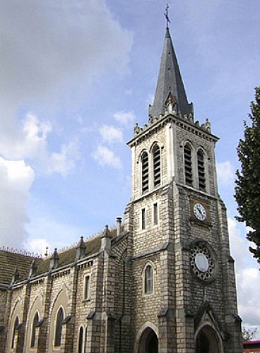 Eglise Saint-Odilon de Lux (71)