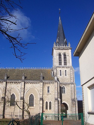 Eglise Saint-Odilon de Lux (71)