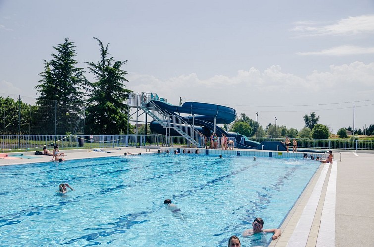 Vue d'ensemble piscine