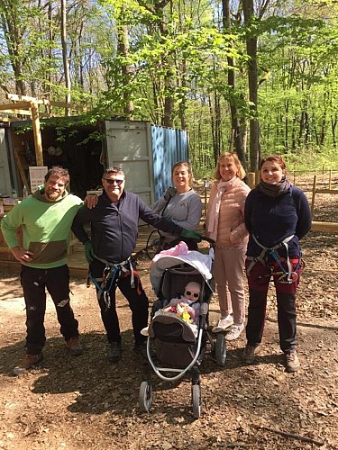 Accrobranches à Yaplukapark