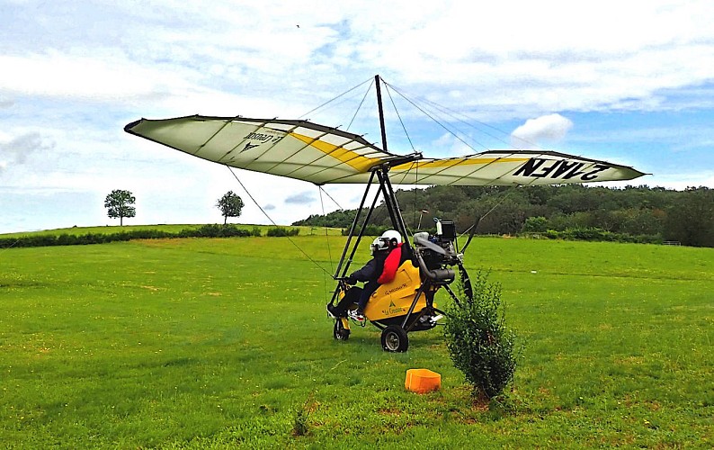 LCVL embarquement biplace ULM
