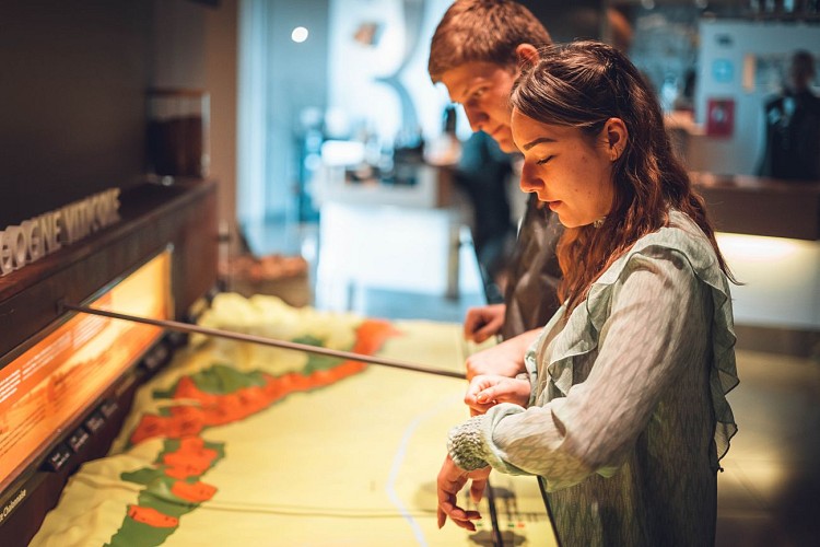 Maquette carte de Bourgogne