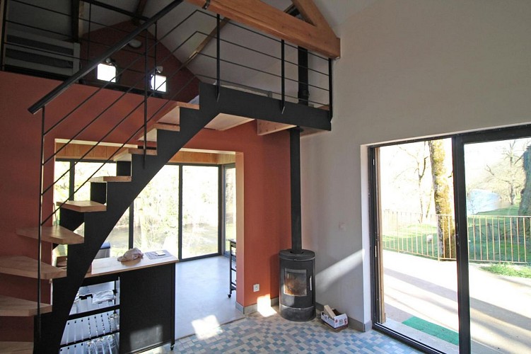 Abri du martin pêcheur