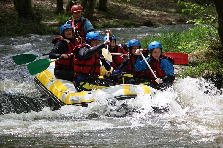 Rafting morvan