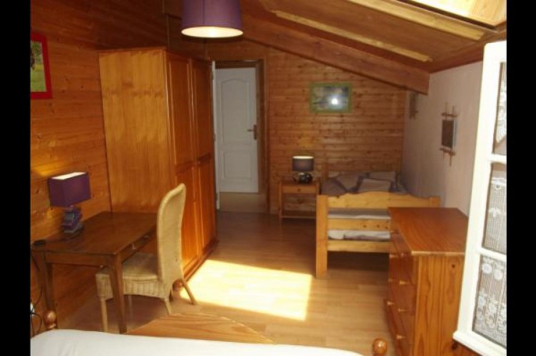 Chambre 'Loriot' à l'Ecurie du Marais - marais poitevin