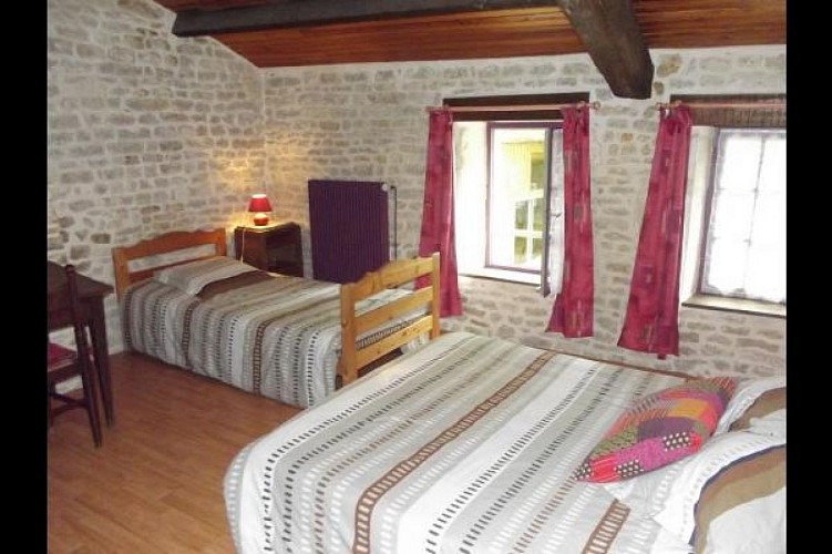 Chambre Fritillaire Ecurie du marais - marais poitevin