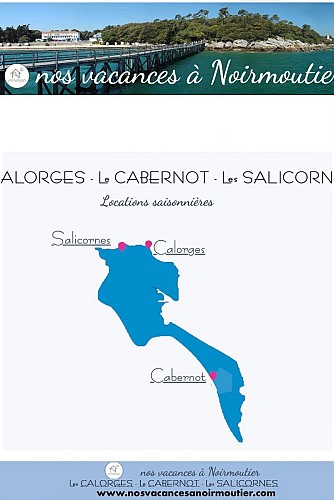 Les CALORGES  - A l'orée du Bois de la Chaize, à 900m du Château