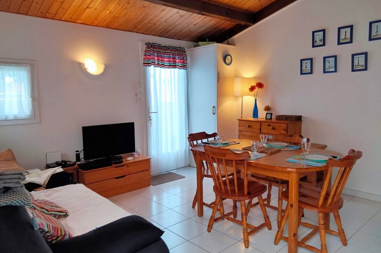 Maison de vacances proche de la Corniche dans résidence Les Fermes Marines avec piscine à Brétignolles sur Mer