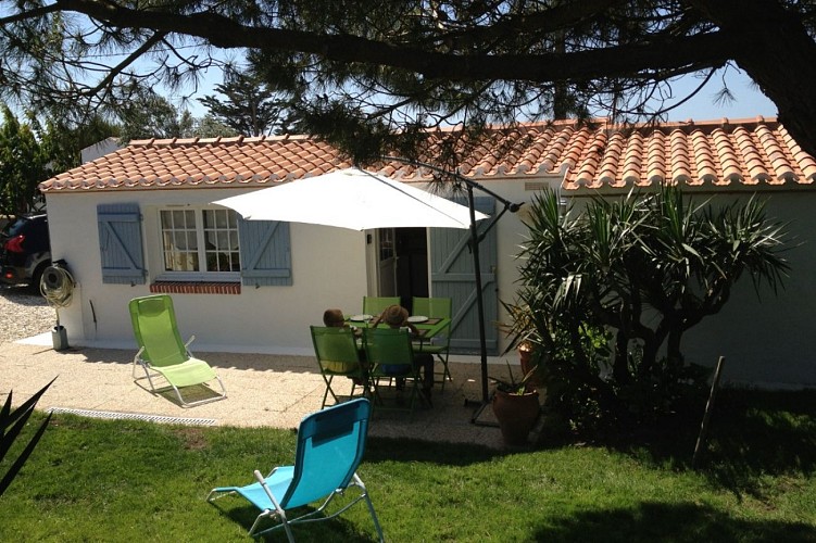 L'ESCALE à TERRE votre Maison de vacances proche plage et port de Morin à l'Épine sur l'île de Noirmoutier