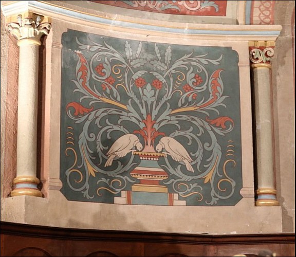 Peinture murale Virey-le-Grand