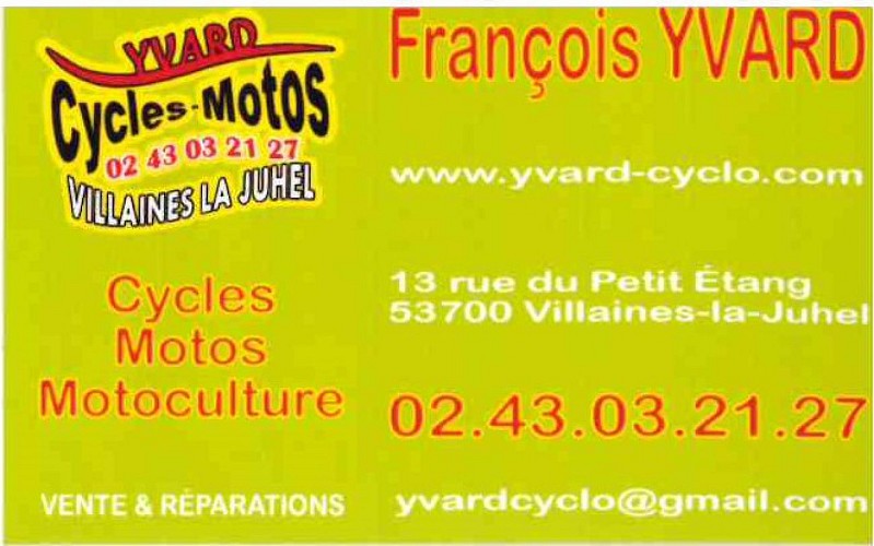 LOCATION VTT - YVARD CYCLOS MOTOS