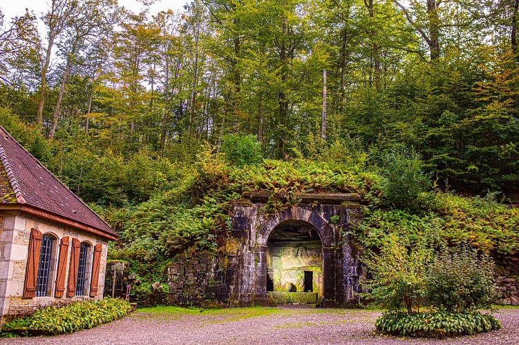 Luxeuil-les-Bains Vosges du Sud - Ermitage St Valbert