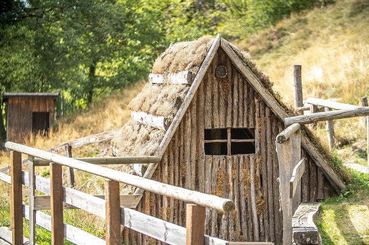 Musée de la Montagne - La cabane du bûcheron