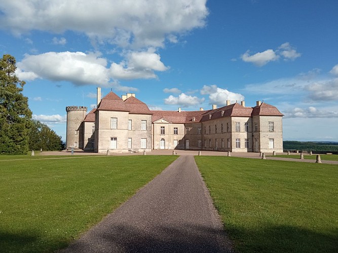 Château de Ray-sur-Saône - Vue depuis le parc