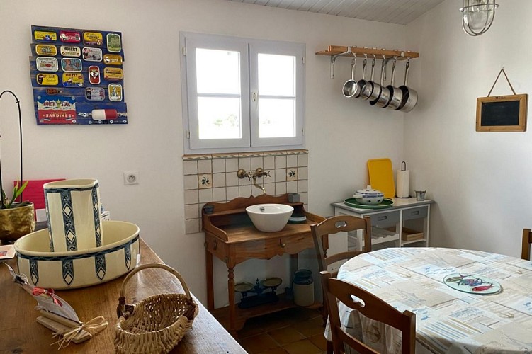 Maison de vacances proche plage et passage du Gois à Barbâtre sur l'île de Noirmoutier