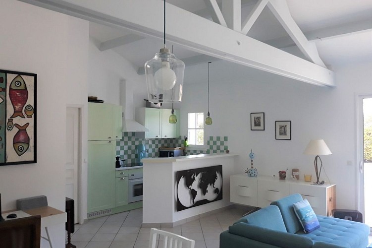 Comme chez vous, proche de l'océan et forêt. Piscine privée chauffée