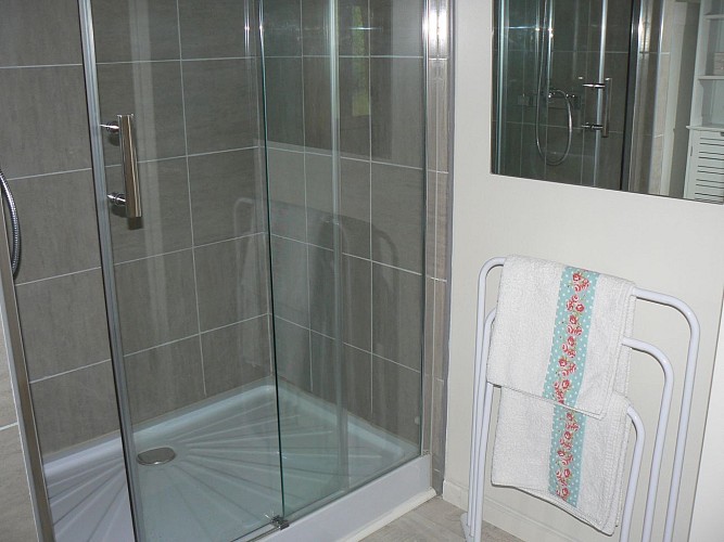 salle de bain du chalet