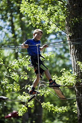 Parcours Aventure Forestier dans la vallée de La Plagne