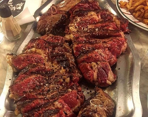 Bar Jean Biarritz Assiette cote de boeuf