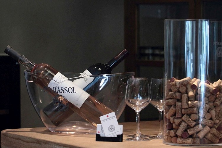Un jour à Peyrassol Biarritz vin