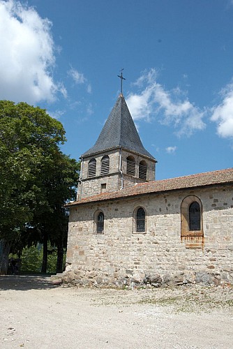 Eglise et son plafond remarquable