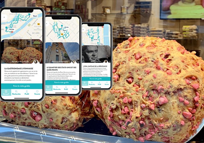 Pack 3 visites audio-guidées sur smartphone dans Lyon – En français
