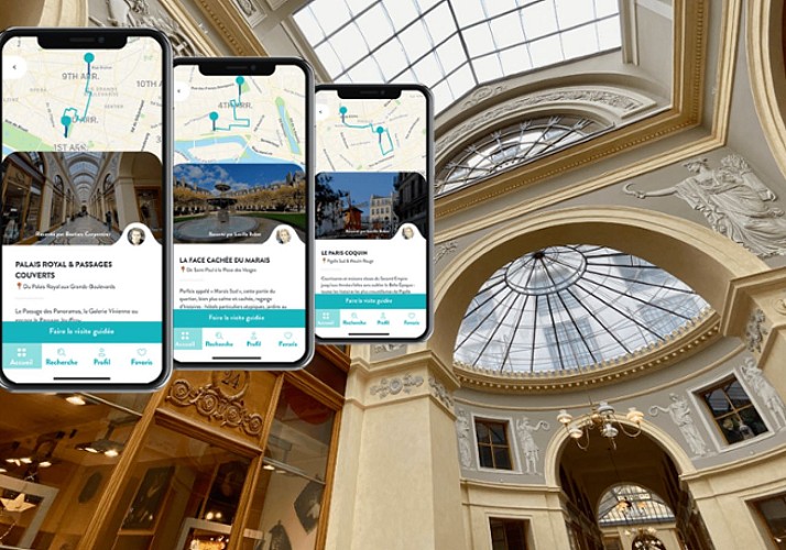 Pack 3 visites audio-guidées sur smartphone dans Paris – En français