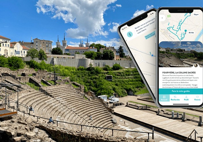 Visites audio-guidées sur smartphone dans Lyon – En français