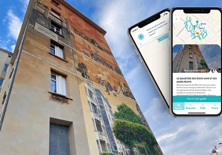 Visites audio-guidées sur smartphone dans Lyon – En français