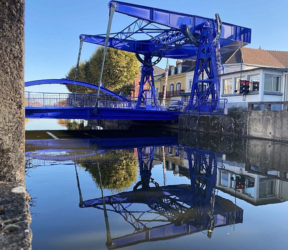 Pont levant, Montceau-les-Mines